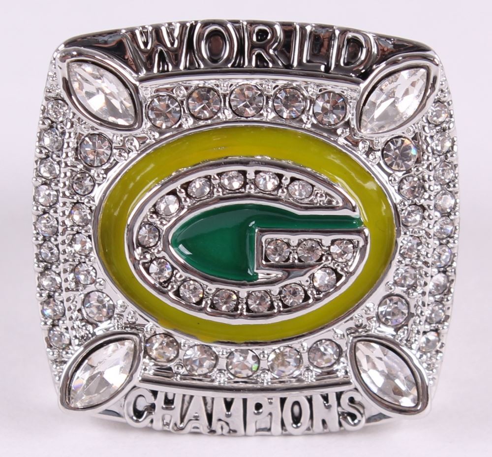 Aaron Rodgers Packers High Quality Replica 2010 Super Bowl Xlv Championship Ring