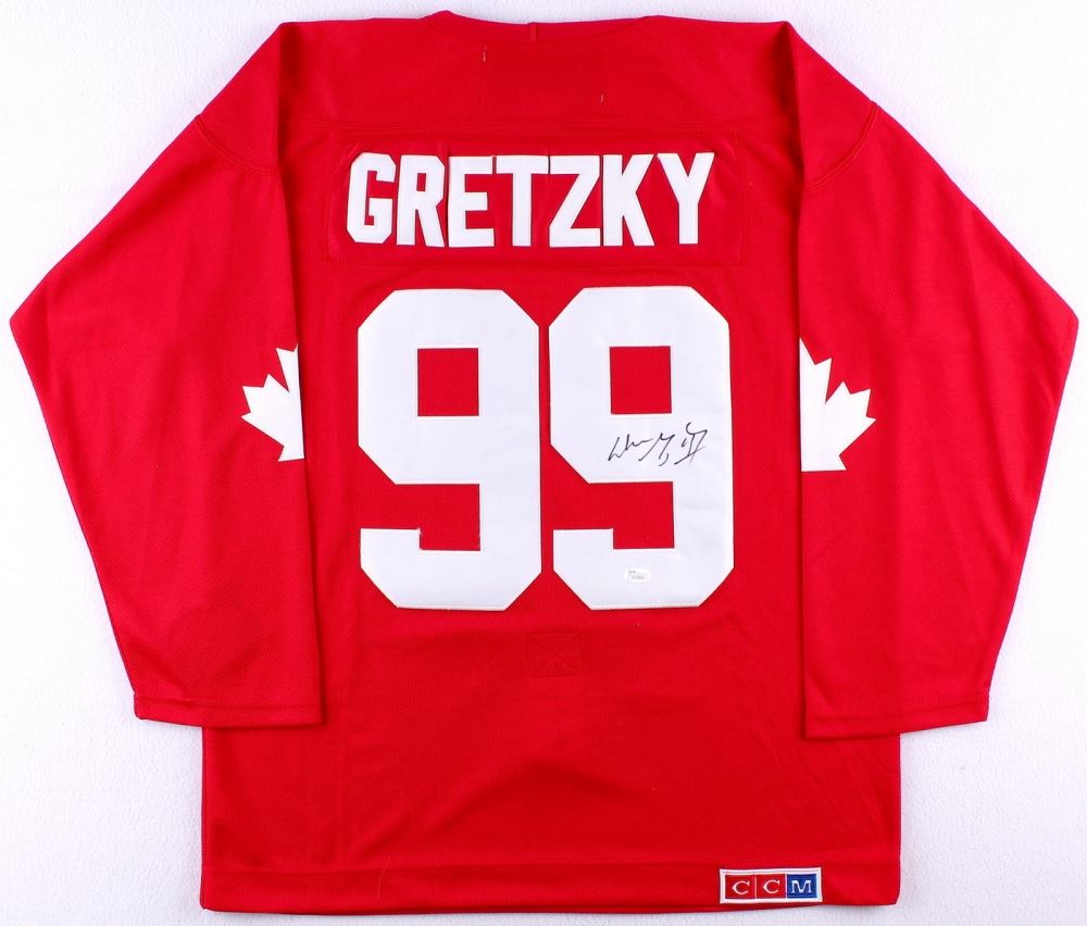 wayne gretzky signed jersey