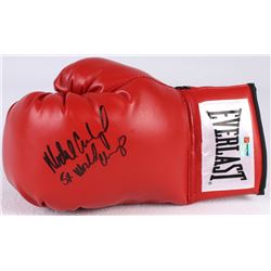 Michael Carbajal Signed Everlast Boxing Glove Inscribed "5x World Champ" (PA COA)
