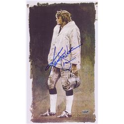 Ken Stabler Signed Raiders "Day at the Office" 10.75" x 18.5" Lithograph (Stabler LOA)