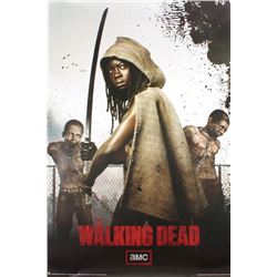 "The Walking Dead" 24x36 Poster Featuring Michonne