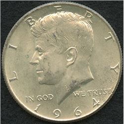 1964 Kennedy Silver Half-Dollar