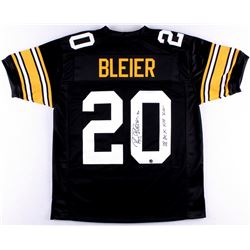 Rocky Bleier Signed Steelers Jersey Inscribed "SB IX X XIII XIV" (TSE COA)