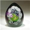 Image 1 : Caithness 1997 "Emerald Grotto" paperweight