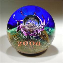 Caithness 2000 Millennium Voyager paperweight