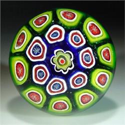 Murano millefiori paperweight