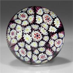 Murano miniature millefiori paperweight