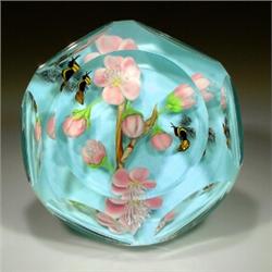 Paul Stankard 1980 experimental paperweight