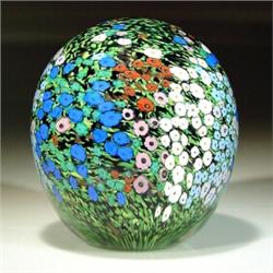 Peter Raos 1994 "Monet - Spring" paperweight