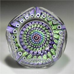 Whitefriars concentric paperweight 