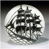 Image 1 : Antique Chinese Clipper Ship paperweight 