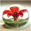 Image 1 : Antique Czechoslovakian flower paperweight