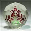 Image 1 : Antique Czechoslovakian flowers paperweight 