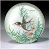 Image 1 : Chinese miniature painted bird paperweight