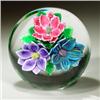 Ken Rosenfeld 1984 bouquet paperweight