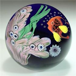 Steven Lundberg 1998  Solo Swim  paperweight