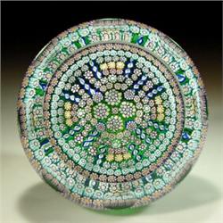 Perthshire 2000 concentric paperweight