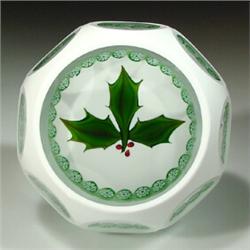 Perthshire 1978 Christmas paperweight