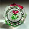 Image 2 : Perthshire 1980 pink rose paperweight