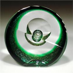 Steven Correia upright circular paperweight