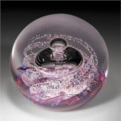 Selkirk Glass 1996 "Spellbound" paperweight