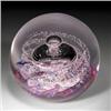 Image 1 : Selkirk Glass 1996 "Spellbound" paperweight