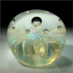 Seaview Art Glass 1998 "Anemone" paperweight