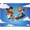 Image 1 : Tony Hawk Signed "The Simpsons" 8x10 Photo (JSA COA)