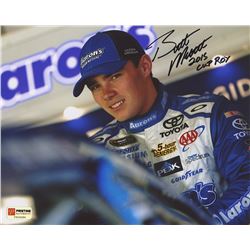 Brett Moffitt Signed NASCAR 8x10 Photo Inscribed "2015 Cup ROY" (PA COA)