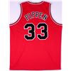 Image 1 : Scottie Pippen Bulls On-Court Style Custom Stitched Jersey (Size XL)