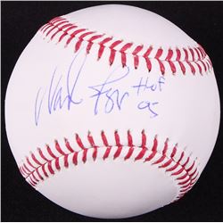 Wade Boggs Signed OML Baseball Inscribed "HOF 05" (JSA COA)