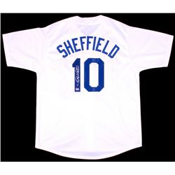 Gary Sheffield Signed Dodgers Jersey (Sheffield Hologram)