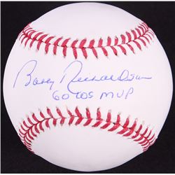 Bobby Richardson Signed OML Baseball Inscribed "60 WS MVP" (JSA COA)