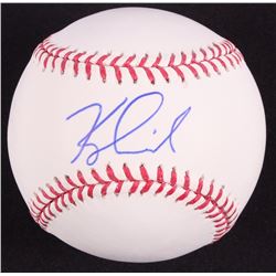 Kyle Crick Signed OML Baseball (Schwartz COA)