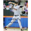 Image 1 : Chris Heston Signed Giants 8x10 Photo Inscribed "NH 6/9/15" (Schwartz COA)