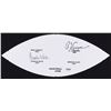 Image 1 : O.J. Simpson &amp; Charles White Signed LE Football Panel (PSA COA)