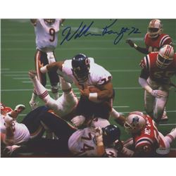 William Perry Signed Bears Super Bowl XX 8x10 Photo (Schwartz COA)