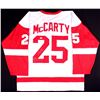 Image 1 : Darren McCarty Signed Red Wings Jersey Inscribed "Stanly Cups '97 '98 '02 '08" (JSA COA)