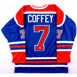 Paul Coffey Signed Oilers Jersey (JSA COA)