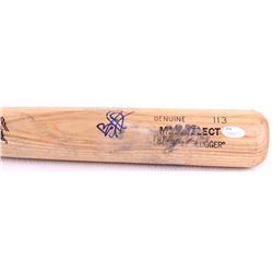 Brandon Phillips Signed Louisville Slugger Game-Used Baseball Bat (JSA COA)