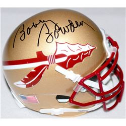 Bobby Bowden Signed Florida State Mini-Helmet (JSA COA)