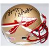 Image 1 : Bobby Bowden Signed Florida State Mini-Helmet (JSA COA)