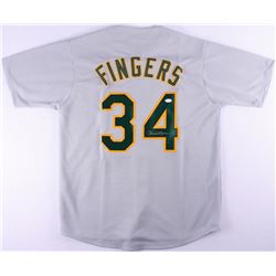 Rollie Fingers Signed Athletics Jersey (JSA COA)