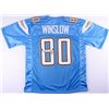 Image 1 : Kellen Winslow Signed Chargers Jersey Inscribed "HOF 95" (JSA COA)