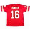 Image 1 : Len Dawson On-Field Style Custom Stitched Chiefs Jersey (Size XL)