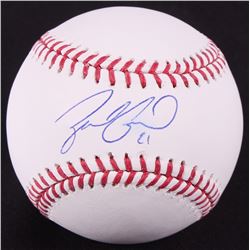 Zack Greinke Signed OML Baseball (MLB Hologram)