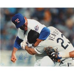 Nolan Ryan Signed Rangers "Don't Mess With Texas" 16x20 Photo (Ryan Hologram &amp; SOP COA)