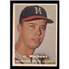 Image 1 : Eddie Mathews 1957 Topps #250