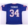 Image 1 : Thurman Thomas Signed Bills Jersey (JSA COA)