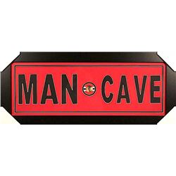 Chicago Blackhawks "Man Cave" 13x31 Custom Frame Display
